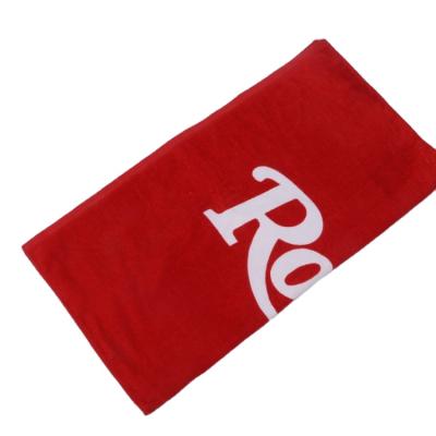 China Hot-selling Kids Safe Large Size Logo Design Summer Camp Pool Towels Beach Bath Towel Large for sale