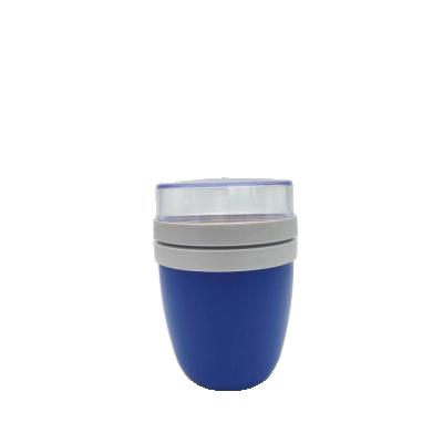 China Creative Portable Agriculture Travel Fresh-keeping Bowl Out Of Lunch Pot Lunch Cup Travel Mugs With Logo for sale