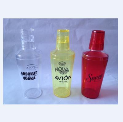 China High Quality Custom Logo Training Portable Plastic Shaker Bottle Eco - Friendly for sale