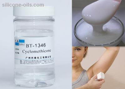 China Hair Sprays Volatile Cyclopentasiloxane silicone Oil BT-1346 TDS SGS for sale