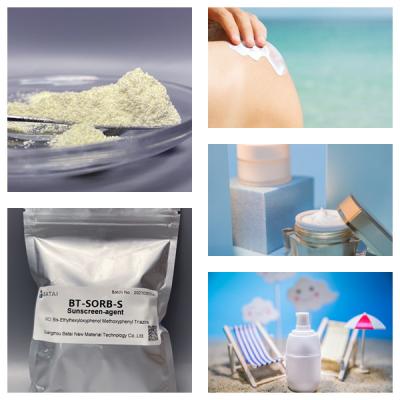 China Chemical Sunscreen Agent Bis-Ethylhexyloxyphenol Triazine Add To Sunscreens To Absorb UV Rays for sale