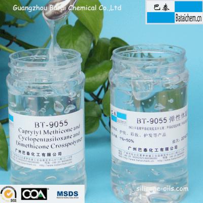 China Gel Óleo-dispersado altamente transparente do elastómetro de silicone para os cuidados com a pele BT-9055 à venda