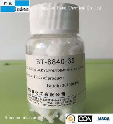 China Cera soluble en el aceite cosmética cerosa blanca CAS No de la cera/del silicón del olid 200074-76-6 en venta