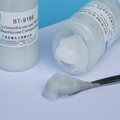 China Cosmetic Grade Raw Material 99.9% Purity Elastomer silicone Gel Translucent for sale