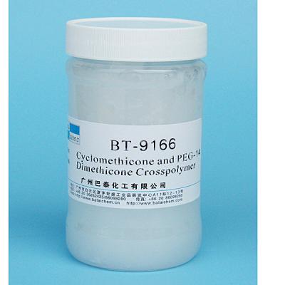 China Personal Care BT-9166 Translucent Elastomer silicone Gel For Wrinkle Products for sale