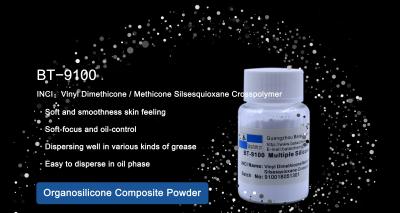 China Composite silicone Powder Methicone Silsesquioxane Crosspolymer Coating Surface Smooth Effect for sale