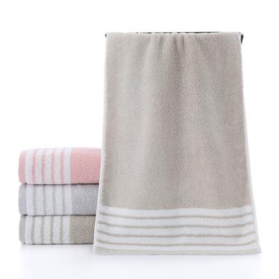 China White Jacquard Towels Luxury Hotel Cotton Hotel Bath Towels Cotton Sustainable Customized Magic Towel for sale