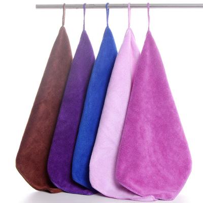 China Factory Price Child Safe Wrap Microfiber Cleaning Cloth Cloth Car Knitting Cleaning Towel for sale