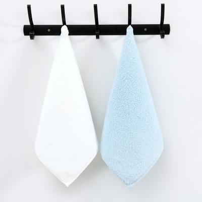 China Viable Competitive Price Cleaning Hand Towel 3 Set Towel Soft Thick Pure Cotton 0-Twist Hand Towel For Cleaning for sale