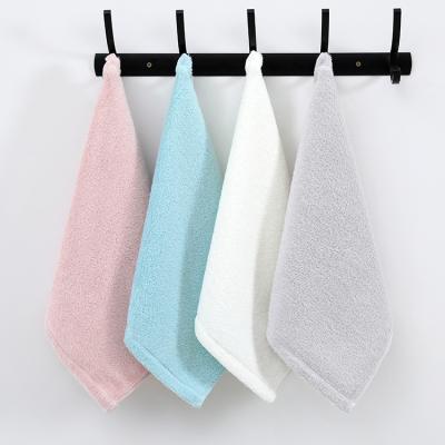 China Factory Sustainable Supply Multi Color Face Towel For Spa Multi Color Cotton Hand Towel Set Gradient Series Cleansing Towel for sale