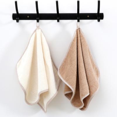 China Factory Price Child Safe Chinese Organic Colorful Cotton Hand Towel For Kids Baby Towel Eco-Friendly Sets for sale