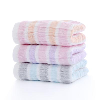 China Safe Design Super Soft 100% Cotton Kids Towel Gift Set For Kids 5ply Gauze Face Towel Fashion for sale