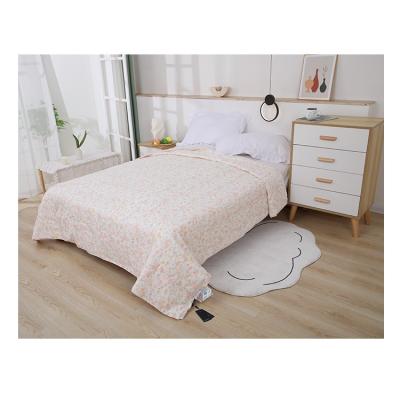 China Excellent Price Comforter Bedding Set Anti-Static Comforter Sets Printed Cooling Comforter Bedding Cover Summer Floral With Lace Edge for sale