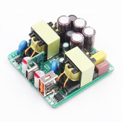 China 18W charger palladium TYPE-C+QC3.0 18W usb charger pcb, 230V pcb, 36W mobile charger usb charger pcb for sale