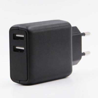 China Mobile Cell Phone Charger 4.8a Dual USB Port Cell Phone High Current Charger for sale