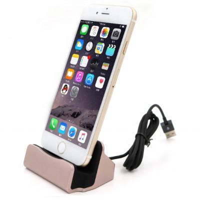 China Micro USB Type C Data Charger Mobile Phone Accessories Mobile Phone Dock and Sync Desktop Stand Cradle Base Charging Station for Smart Phone for sale