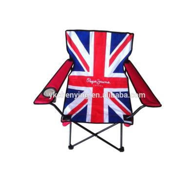 China Folding Beach Chair Flag Camping Chair American Flag Chair for sale