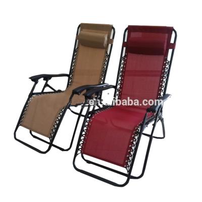 China Portable Weightless Reliner Chair Sling Fabric Platform Weightless Reliner Chair for sale