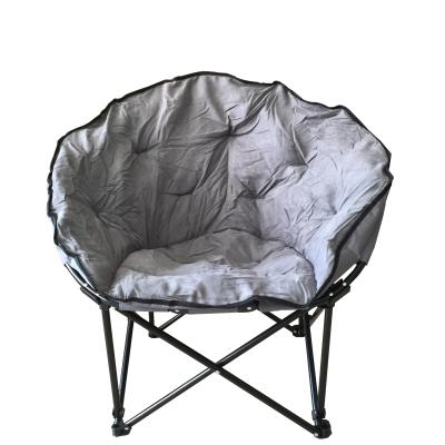 China Fishing Lazy Lightweight Portable Large Chair Sun Lounge Moon Chair for sale