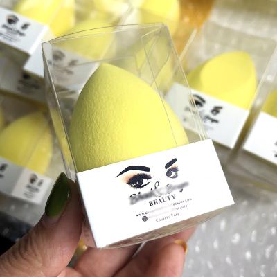 China Wholesale Natural Soft Private Label Makeup Sponge With Logo Remover Powder Puff Foundation Makeup Sponge for sale