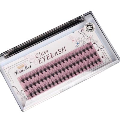 China Wholesale Soft Mink Individual Lashes Korean Tapered Eyelash Extensions Private Label for sale