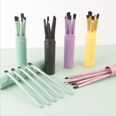 China Portable Mini Eye Makeup Brushes Eyeshadow Eyebrow Eyebrow Brush Lip Makeup Brush Kit Mini Eye Makeup Brushes Travel 5pcs Set Mini Eye Makeup Brushes Eyeshadow Eyeliner Eyeshadow Brush Set 5pcs Kit Professional Portable Travel Makeup Brush Lip Liner for sale