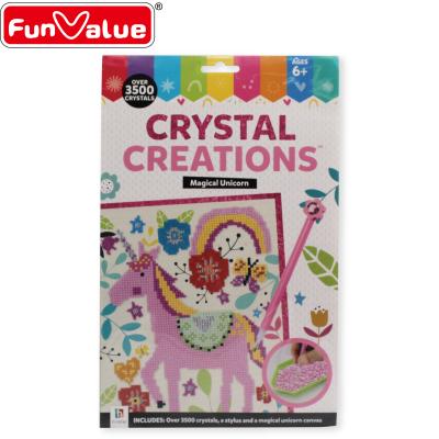 China Audit Factory OEM Various Styles Diamond Art Diamond Sticker With Bag Craft Set for sale