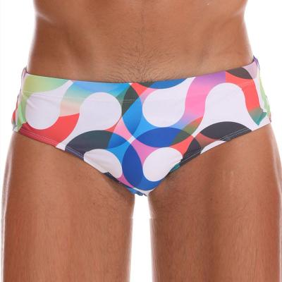 China Breathable Low Rise Sexy Underwear With Custom Printing Man Boxer Briefs Soft Material Thong Bikini for sale