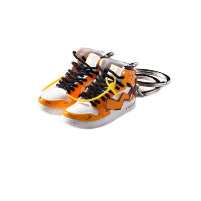 China OEM 133 Style Hot-selling Mini Sneakers AJ 2-12 Shoes Jordan Shoe Wholesale 3D Mini Sneakers AJ 2-12 Shoe James/Kobe/Core MAG Keychain Model Cute Keychains for sale