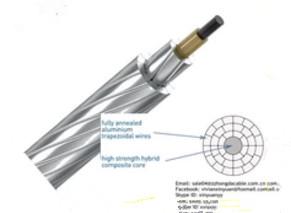 Chine Structure solide ACCC aérien Munich de noyau composé en aluminium de conducteur d'ACCC Varsovie à vendre