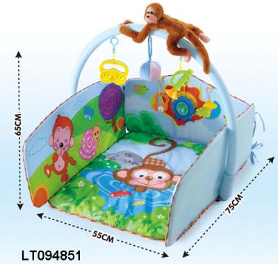 China 2014 Toy Animals World Soft Baby Care Play Mat, Kids Folding Play Mat, Non-toxic Baby Play Mat for sale