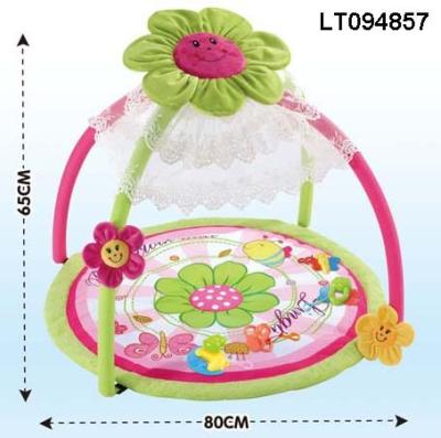 China 2014 Flower Soft Baby Toy Non-Toxic Play Mat, 100% Cotton Baby Play Mat, Baby Floor Sports Toys for sale