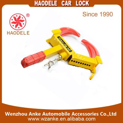 China Car Security Anti-theft Security Wheel Clamp Tire Lock for sale