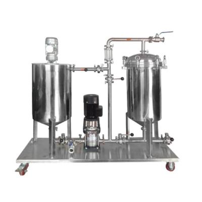 China SUS304/SUS316L Water Purifier Filter Machine for Beer Equipment Wine Diatomite Filter for sale