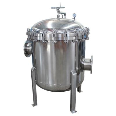 China Food Beverage Shops Multi Bag Filter Housing for Water Treatment Carbon Steel PP Ss Plastic for sale