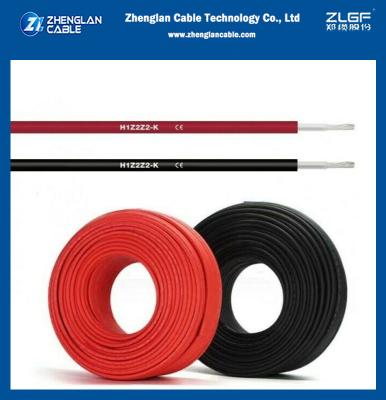 China Cu Preço de Fábrica TUV En50618 H1z2z2 K 1.5kv Dc Lsoh Xlpe Cable Solar 10mm2 Para painel Pv à venda