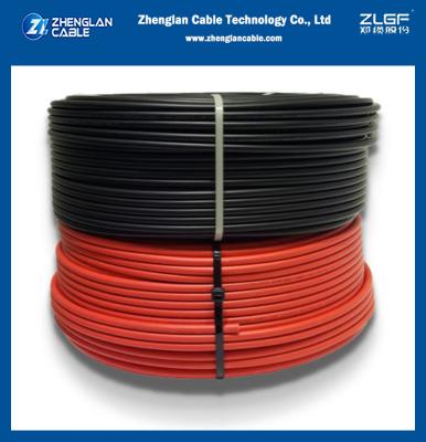 China 6mm2 PV DC Cable Solar Negro Para painéis solares Conexão 1.5KV DC H1Z2Z2-k H1z2z2k 6mm à venda