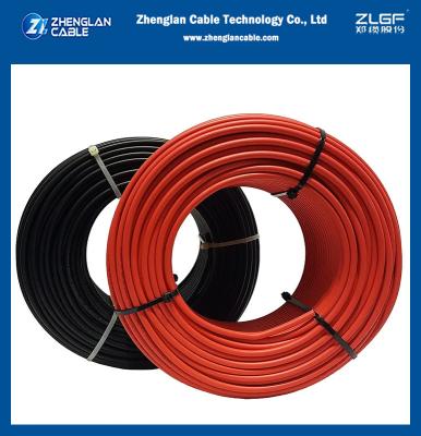 China 0.6 / 1.0 KV  XLPO/XLPE  Insulation 6mm Solar Cable Pv Wire Adapted To PV Systems EN 50618 for sale