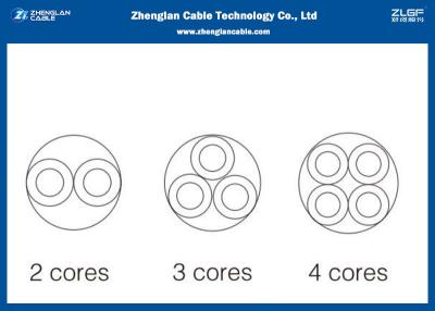 China PVC / XLPE Armoured Electrical Control Cable For Station Control Circuits for sale