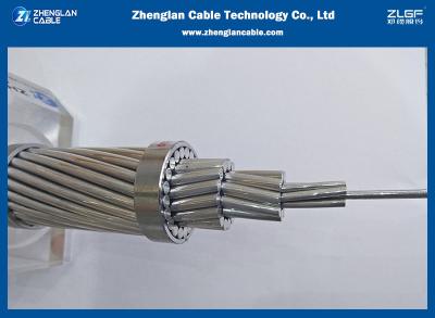 China Bare Aluminum Conductor Steel Reinforced 122-AL1/71-ST1A 120/20sqmm Confirming To BS50182 Standard for sale