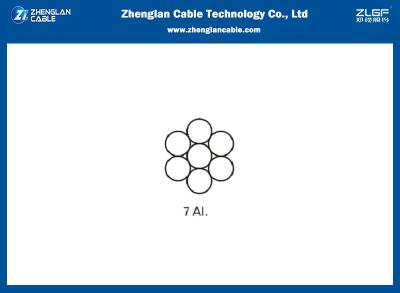 China AAAC Conductor 35mm2 All Aluminum Alloy Conductor With Stranding 7/2.77mm for sale