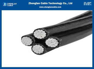 China Aluminum Duplex Triplex Quadruplex XLPE Aerial Bundled Cables ISO 9001:2015 for sale