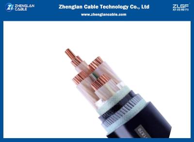 China 1kv CU/XLPE/PVC/SWA/PVC Low Voltage Power Cable 4x25sqmm IEC60502-1 for sale