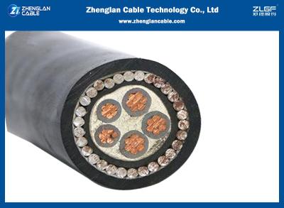 China 5x25sqmm Flame Retardant LSZH power cable SAW armour XLPE insulation Copper Cable IEC60502-1 for sale