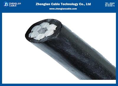 China Aluminum ACSR AAC XLPE PVC Overhead Insulated Cable 1x75sqmm IEC60502-1 for sale