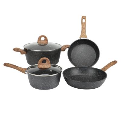 China Sustainable prestige non stick high quality cookware set royal desini cookware set neoflam non stick cookware set for sale