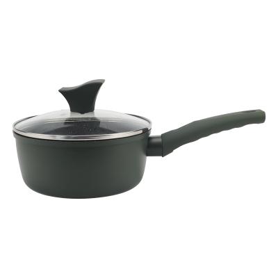 China Viable Non Stick Sauce Pan Professional Milk Pan Cookware Soup Pot for Induction and Oven Non Stick Milk Pot for sale