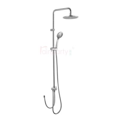 China Without Switch 2019 Latest Design Shower Bar Set Bath Shower Set Brass Faucet Bathroom China Steam Shower Column for sale