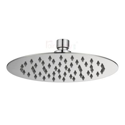 China 2019 Free Design Chrome Rainfall Water Saving Stainless Steel Bathroom Shower Head for sale