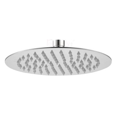 China Without Water Diverter European Bathroom Water Saving Chrome Watermark Watermark Fountain Italian Shower Head for sale